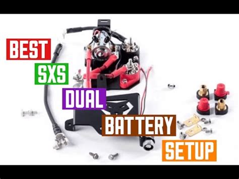 The BEST Dual Battery Kit For Your Polaris Rzr PRO TIP To Create