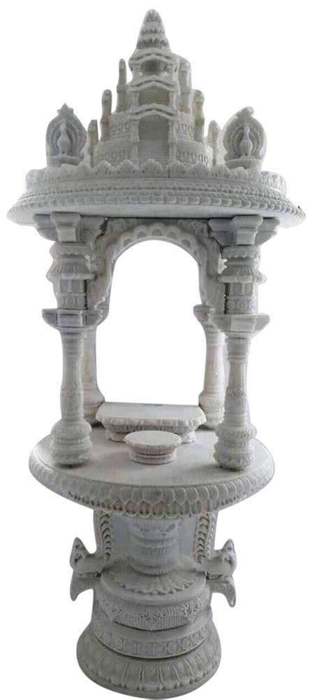 White Marble Temple For Worship Size X X Feet Lxwxh At Rs