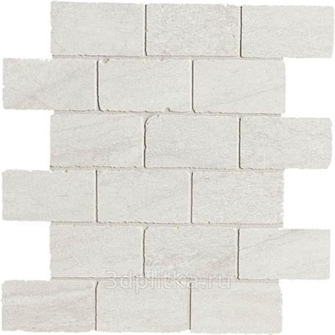 UP01MS Up Stone White Muretto A Spacco 30x30 мозаика от Impronta