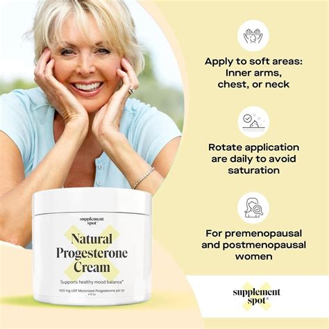 Natural Progesterone Cream For Women Micronized Bioidentical Progesterone Ebay