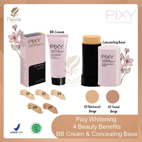 Jual Pixy Whitening Beauty Benefits Concealing Base Spf Pa Bb