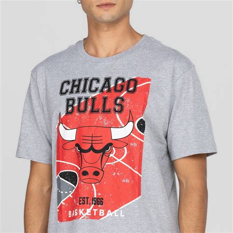 Camiseta Chicago Bulls Masculina Nba Manga Curta Backcourt Em Promo O