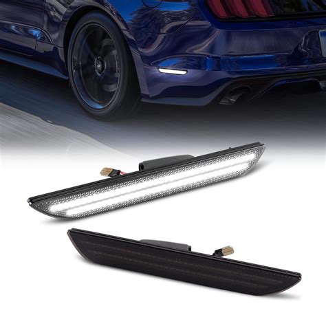 Gempro Led Side Marker Lights For Ford Mustang Rear White