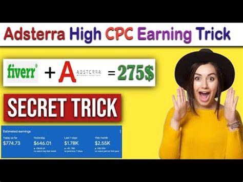 Adsterra Earning Tricks 2023 Adsterra High CPM Direct Link Earning