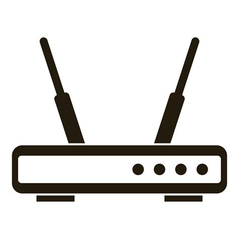 Wifi Router Icon Simple Style 14479209 Vector Art At Vecteezy