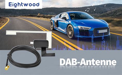 Eightwood Dab Antenne Dab Antenne Auto Smb Digtial Dab Autoradio