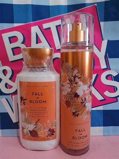 Bath and Body Works - Fall in Bloom Mist and Lotion, Beauty & Personal ...