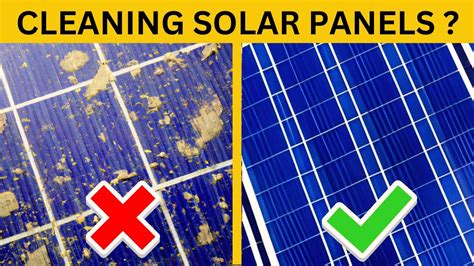 Are Dirty Solar Panels Costing You Money Youtube