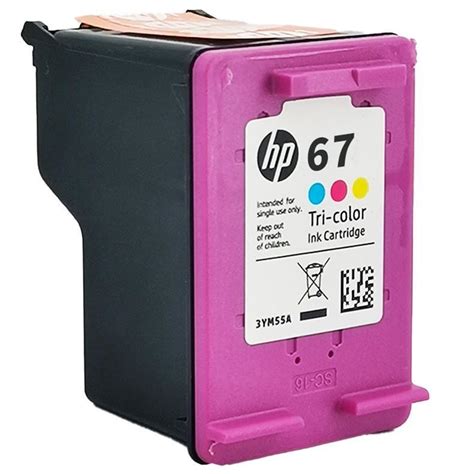 Original Hp 67 Xl Ink Cartridge New Black Tri Color Deskjet 2700 2330 2721 2725 4140 Envy 6030