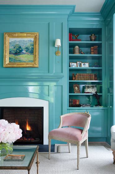 Benjamin Moores Mill Springs Blue Walls Interiors By Color