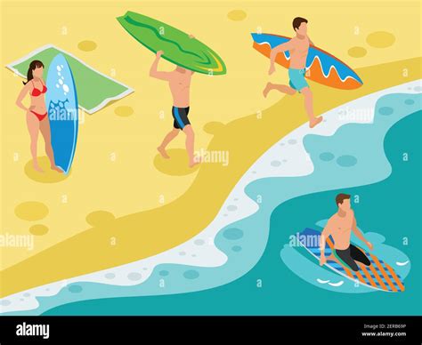 Action Coastal Stock Vector Images Alamy