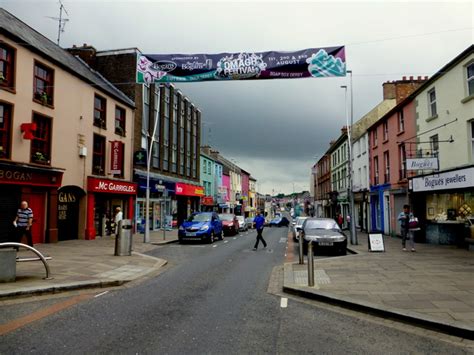 Banner Across Market Street Omagh Kenneth Allen Cc By Sa 2 0