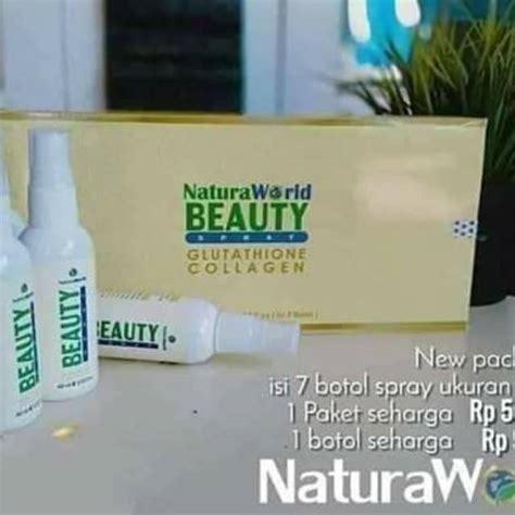 Jual Satu Paket Natura Beauty Spray Shopee Indonesia