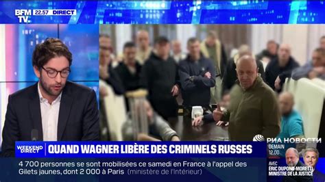 LenquÊte Quand Le Patron De La Milice Wagner Libère Des Criminels Russes