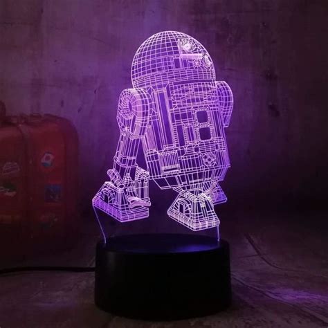 Veilleuse Illusion Lampe Star Wars Warship D Led D Coration De La