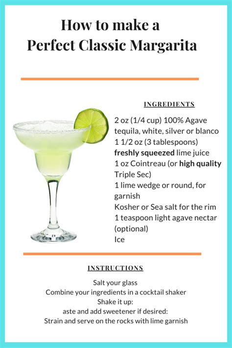 How to Make The Perfect Margarita - Yurview