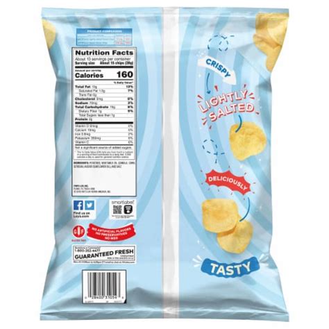 Lay S Lightly Salted Potato Chips Party Size Oz King Soopers