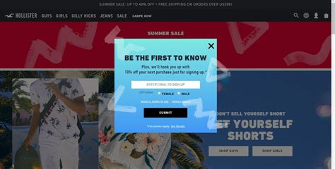Как купить одежду Hollister (Холлистер) с доставкой из США | Бандеролька