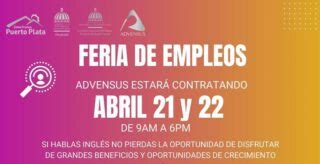 Feria De Empleos De Advensus Y La Zona Franca Industrial Puerto Plata