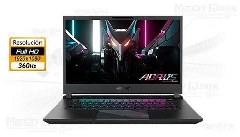 Laptop Core I5 12500h Gigabyte Aorus 15 9kf Memory Kings Lo Mejor En Equipos De Computo Y