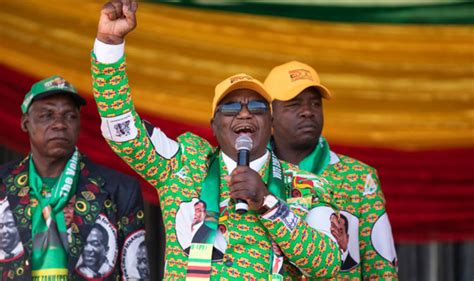 Zimbabwe Election Results Latest Zanu PF S Emerson Mnangagwa Wins