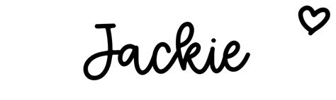 Jackie Name Meaning Origin Variations And More