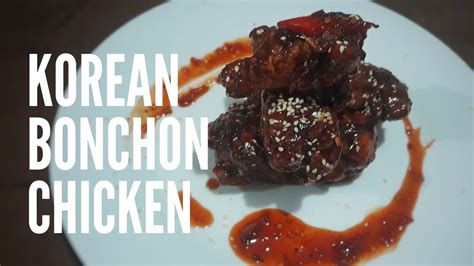 Korean Style Bonchon Spicy Fried Chickenhawker Tan Youtube