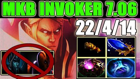 MKB INVOKER NEW META PRO GAMEPLAY PATCH 7 06f DOTA 2 YouTube