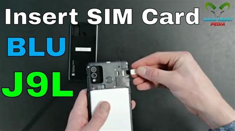 Blu J9l Insert The Sim Card Youtube