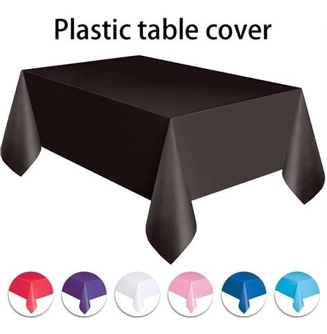 Manteles De Plastico Para Mesa Rectangular Colores En