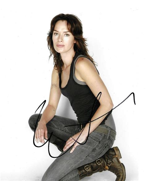 Lena Headey Signed Terminator The Sarah Connor Chronicles 10x8 Photo