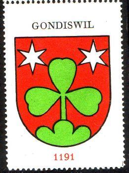 Wappen Armoiries Coat Of Arms Crest Of Gondiswil