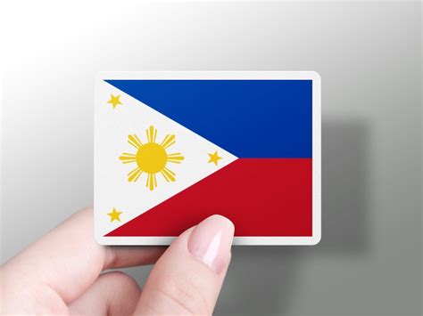 Philippines Flag Sticker - Etsy