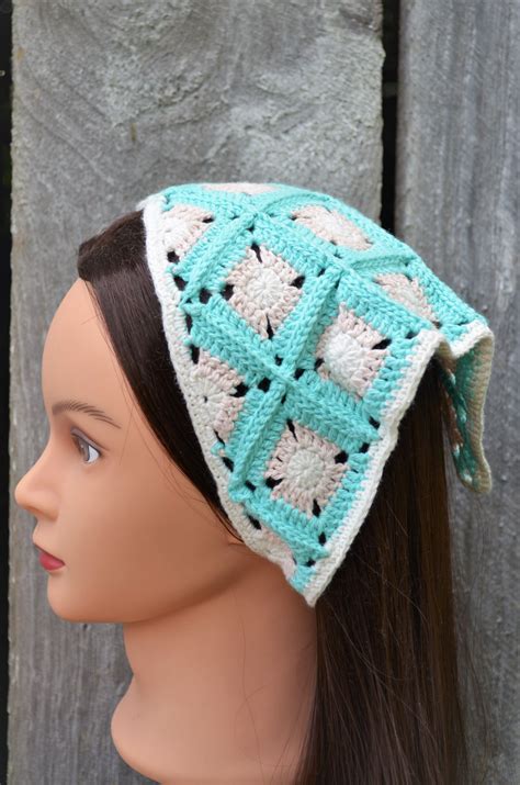 Head Kerchief Crochet Pattern