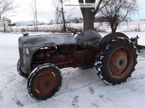 1951 Ford 8n Tractor And Implements