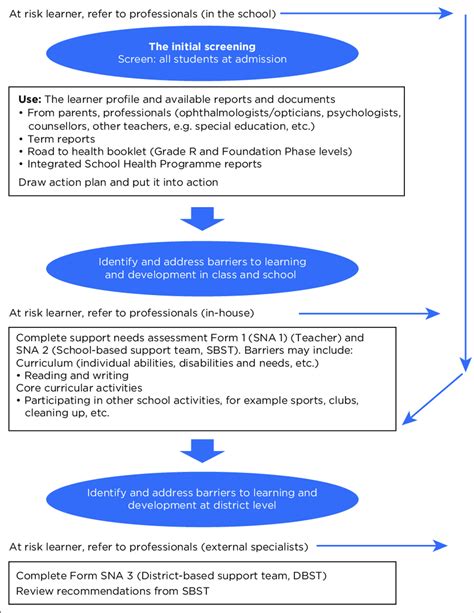 Summary Of Screening Identification Assessment And Support Process