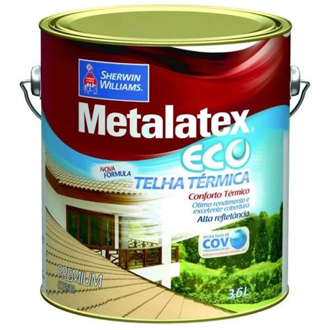 Metalatex Resina Acrílica Eco 3 6 litros Cerâmica Onix MadeiraMadeira