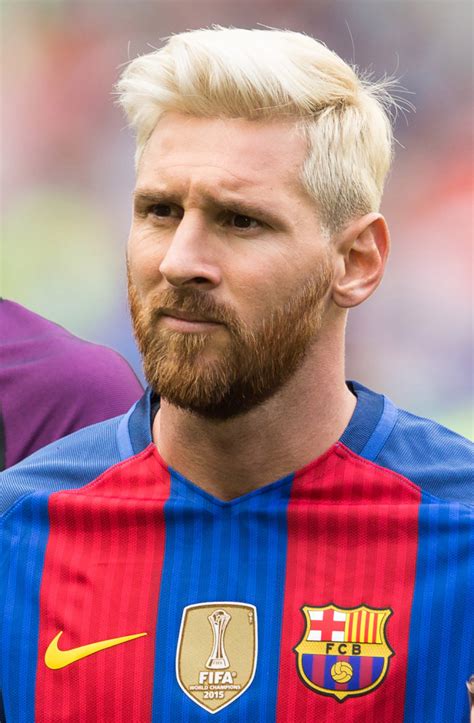 Lionel Messi Blonde Hairstyle 2016 – InspirationSeek.com