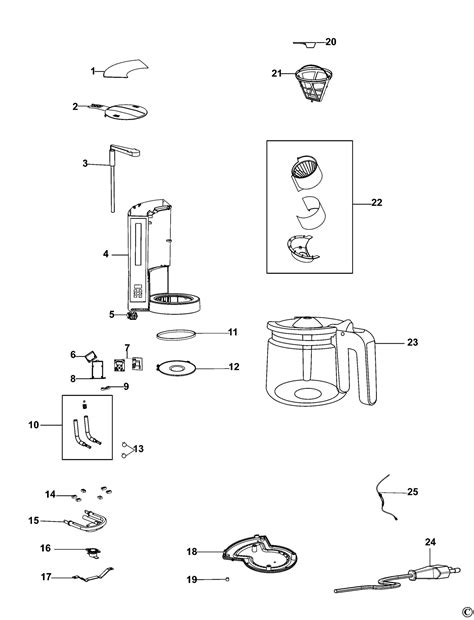 Black And Decker Coffee Maker Parts Manual | Reviewmotors.co