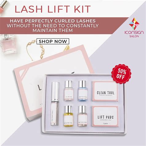 Eyelash Perming Kit Lash Lifting Curling Set Pads Cilia Lift Perm Rod