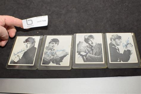 Tops 1964 Canadian Beatles Cards