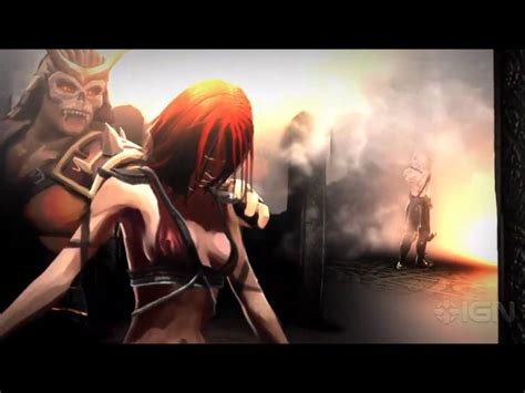 Mortal Kombat 9 2011 Skarlet Story Vignette Upcoming Dlc Youtube