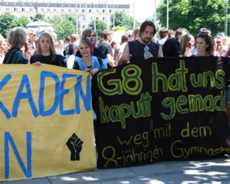 Fotostrecke Der Streik In Bildern Studenten Sch Ler Und Erzieher Auf