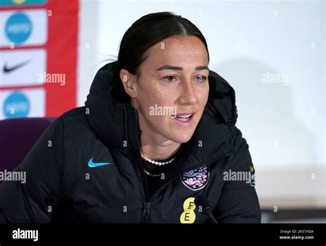 Englands Lucy Bronze During A Press Conference At The Lensbury Resort