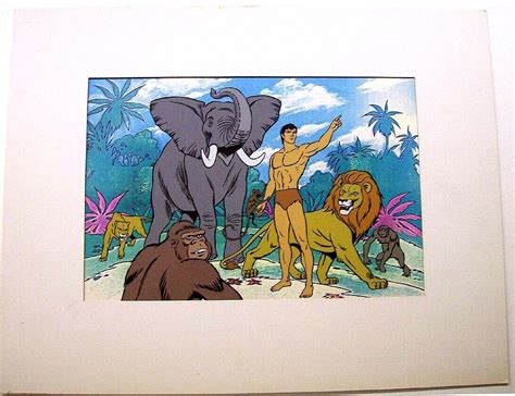 Tarzan Lord Of The Jungle Animated Cell Filmation 1976 3706343891