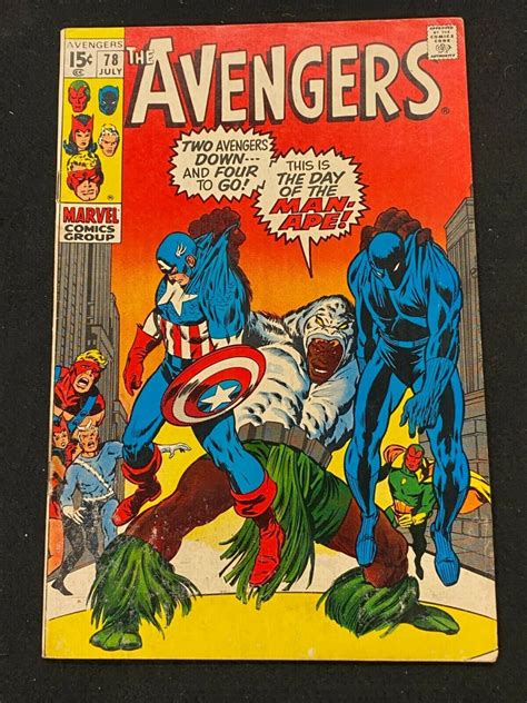 Avengers 1963 78 VG 3 5 1st App Lethal Legion Sal Buscema