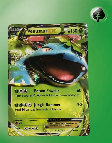 Venusaur Ex Xy Base Set Tcg Coleccionistas