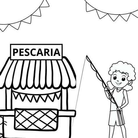 Desenhos De Festa Junina Para Colorir E Imprimir