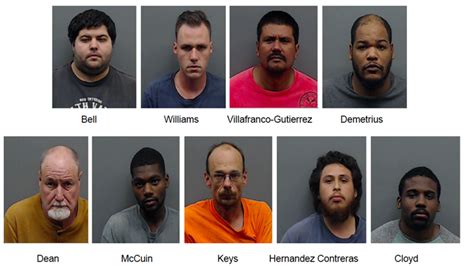 9 Suspects Arrested For Soliciting Sex Online From Undercover Law Enforcement Officers Posing As