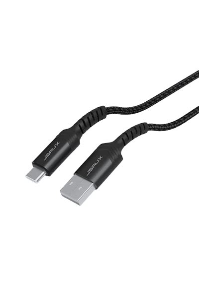 Jsaux Black Tpe 60w 3a Type C Fast Charging Cable Type C To Usb A